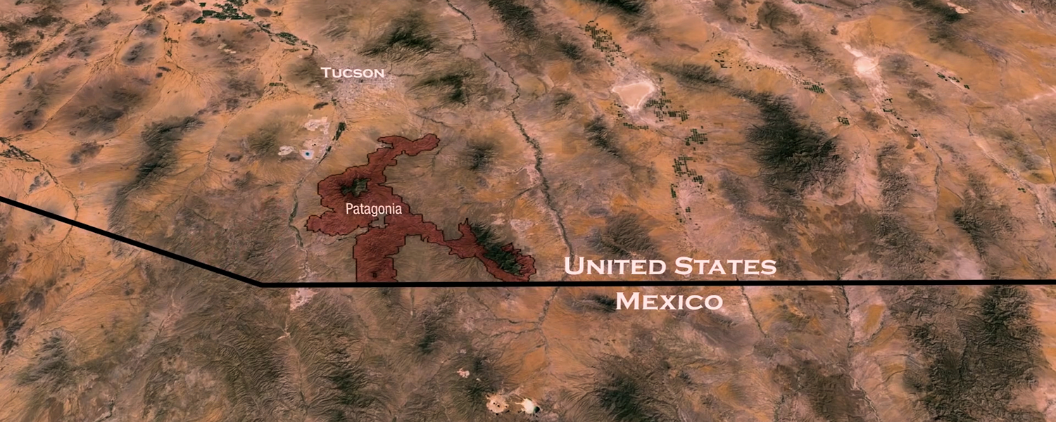 map of us-mexico border