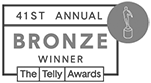 2020 Bronze Telly Award Logo