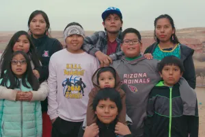 A group of NAtive American children